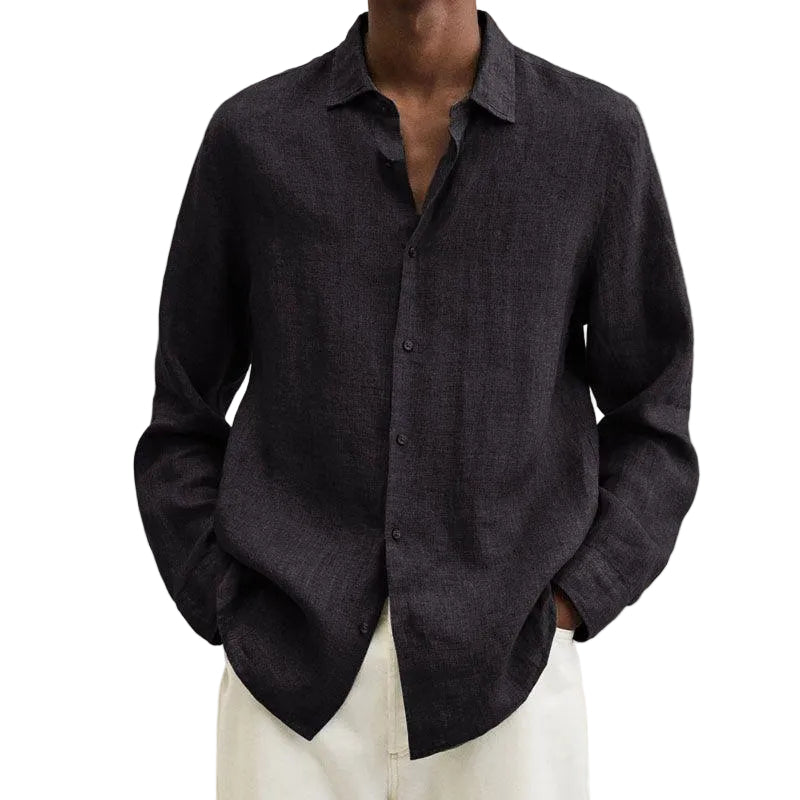 Jakob – Long Sleeves Slim Fit Shirt - Image 1
