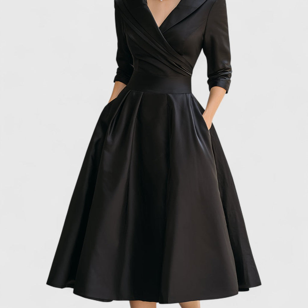 Christina – Elegant Midi Dress for Women - Image 7
