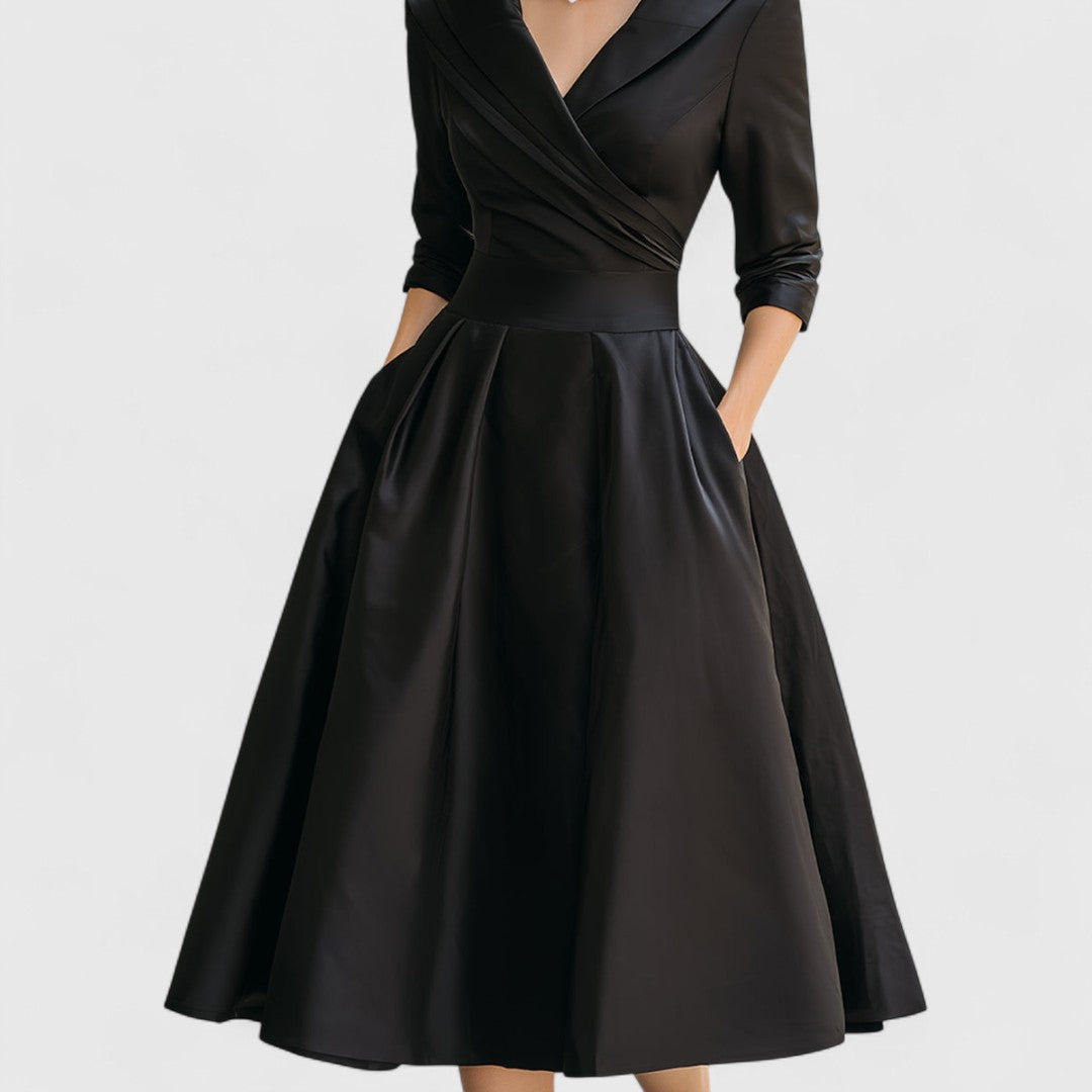 Christina – Elegant Midi Dress for Women - Image 7