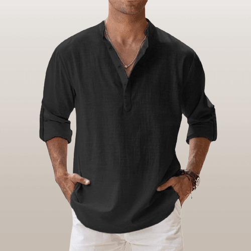 Oliver – Casual Button-Up Shirt - Image 8