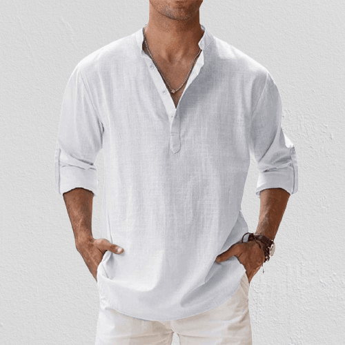 Oliver – Casual Button-Up Shirt - Image 3