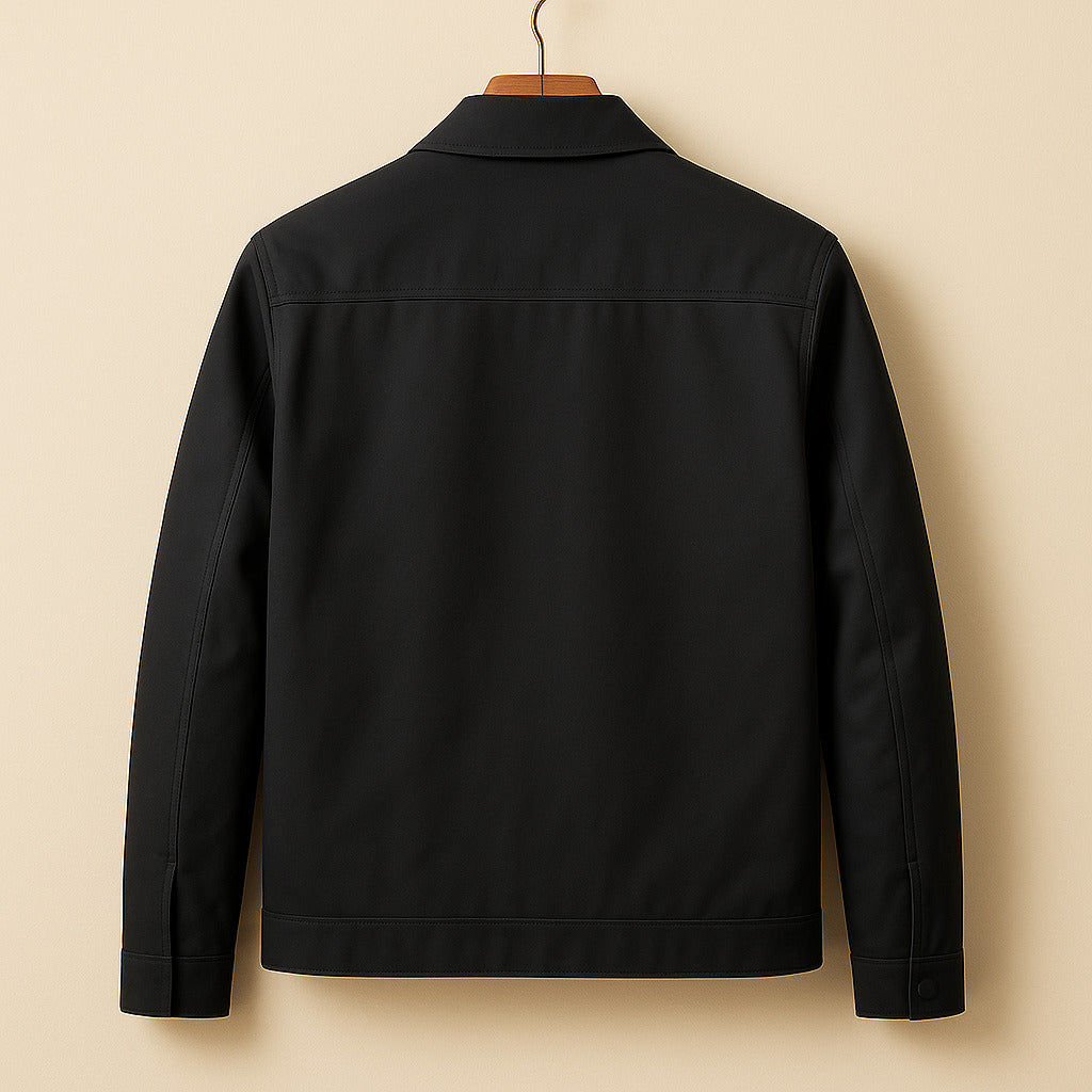 Swobodna męska kurtka o kroju slim fit z zamkiem błyskawicznym - J&B; - 3 - Livia-Moda