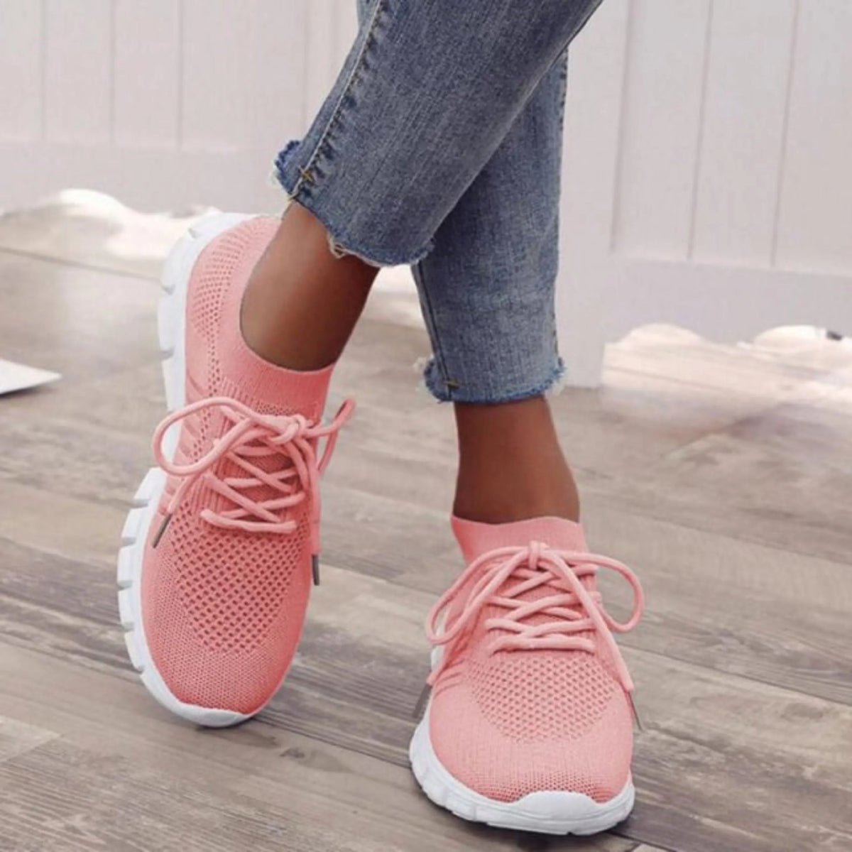 Clara – Sporty Lace-Up Sneakers - Image 10