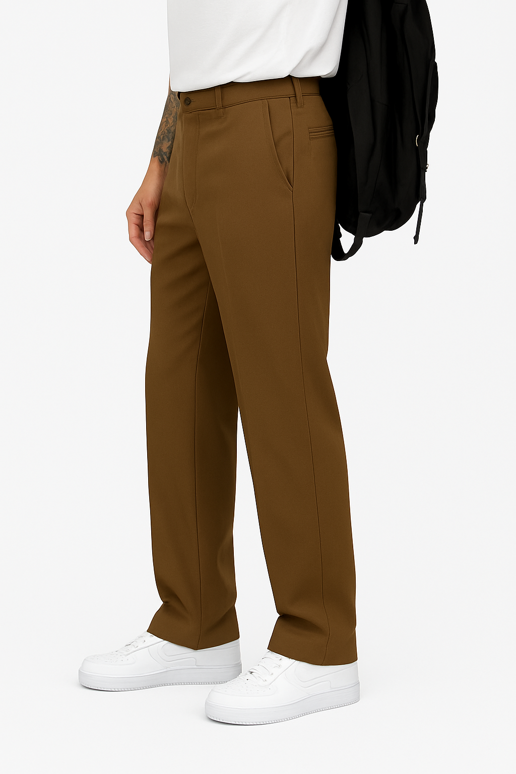 Bastian – Elegant wide-leg trousers for Men - Image 2