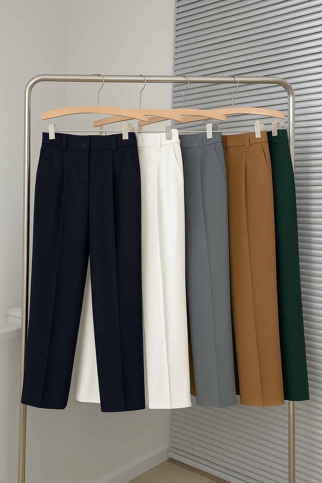 Bastian – Elegant wide-leg trousers for Men - Image 3