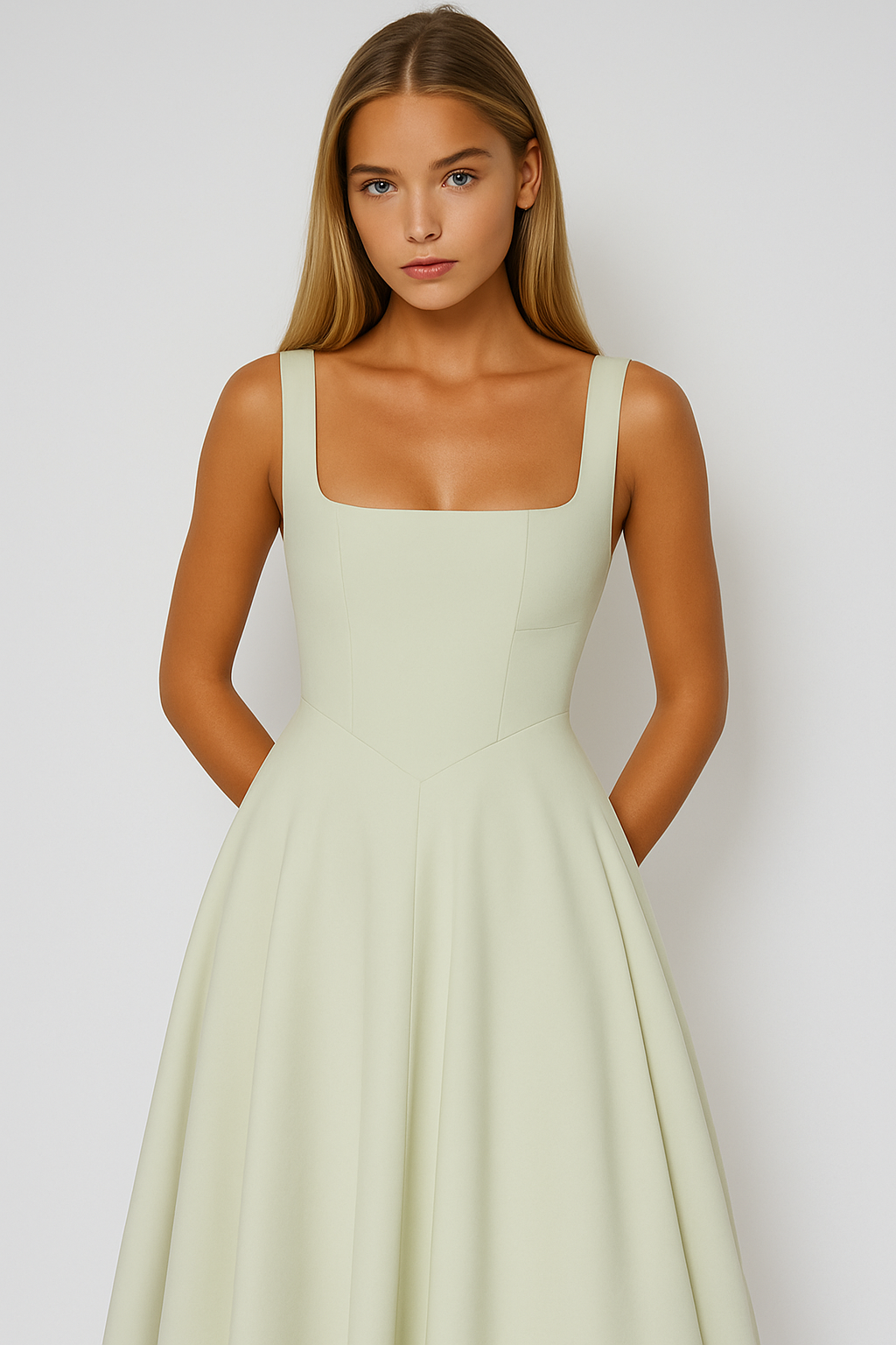 Helga – Elegant A-Line Dress for Women - Image 2