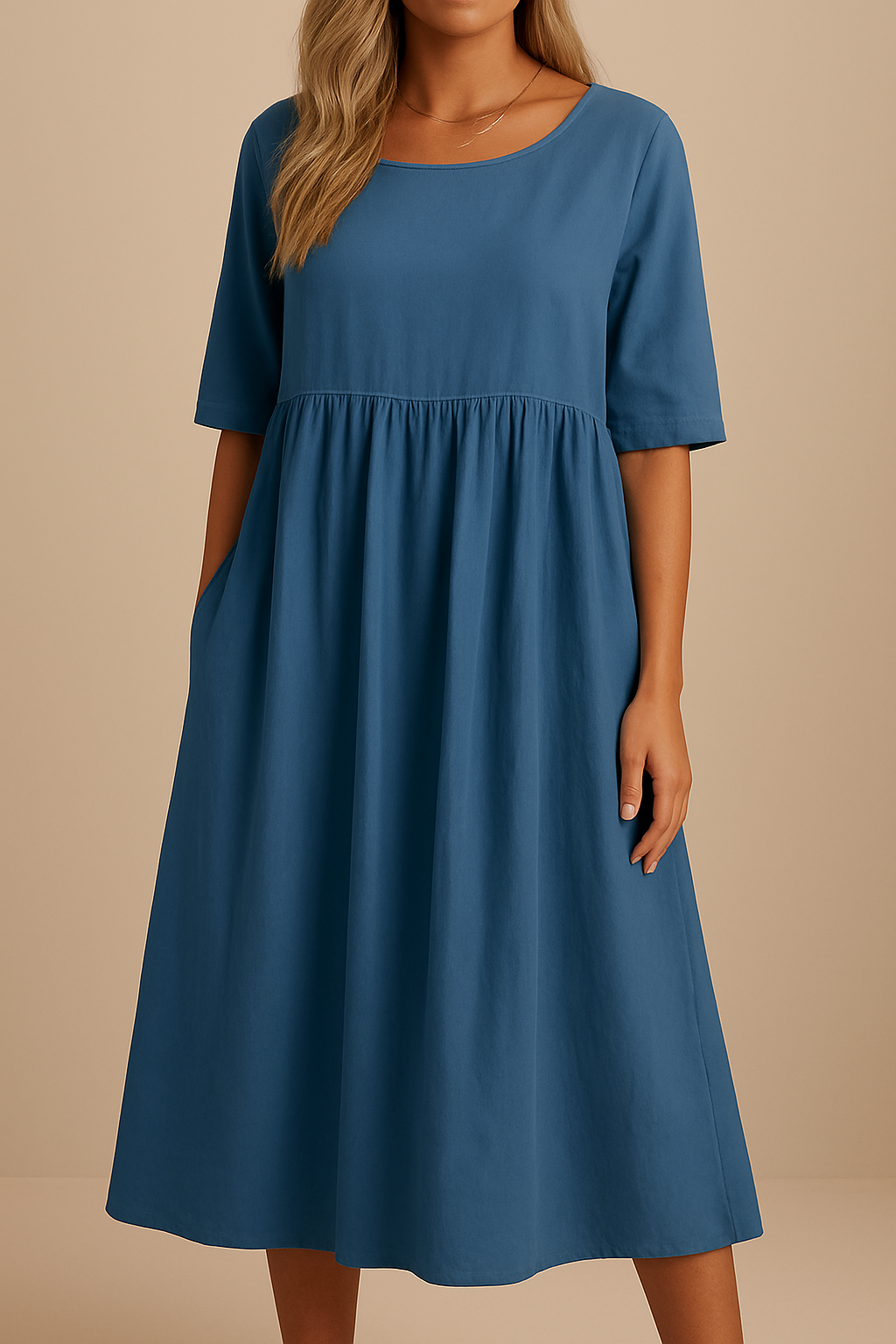 Erika – Lightweight Cotton Dress for Women - Image 1