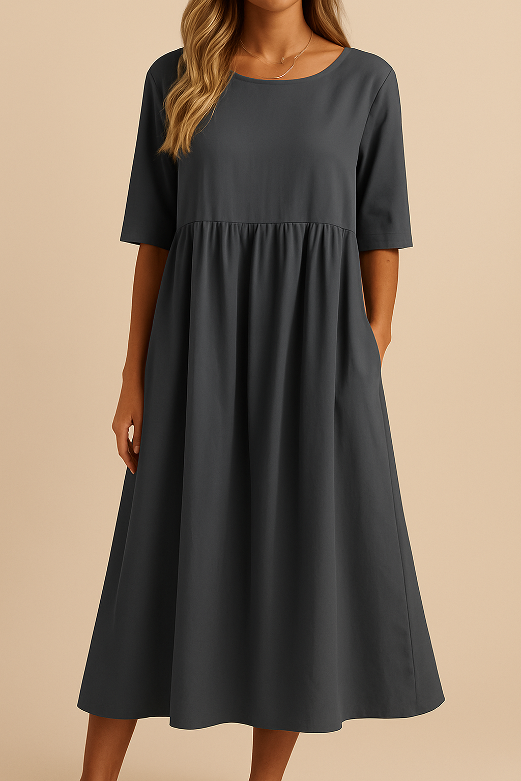 Erika – Lightweight Cotton Dress for Women - Image 2