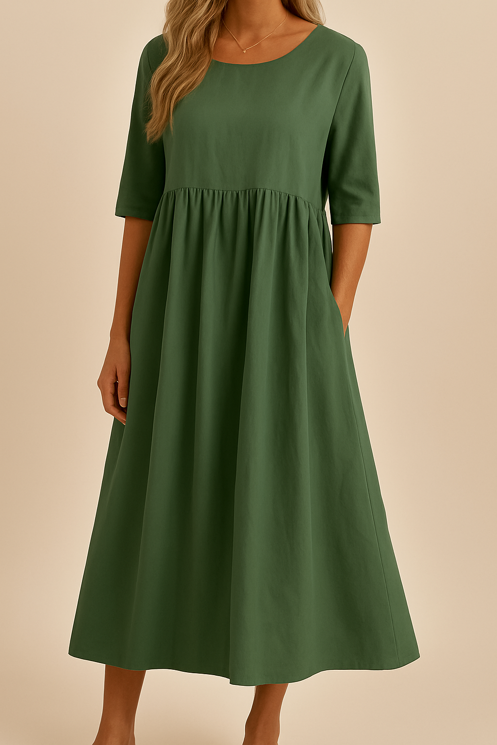 Erika – Lightweight Cotton Dress for Women - Image 3