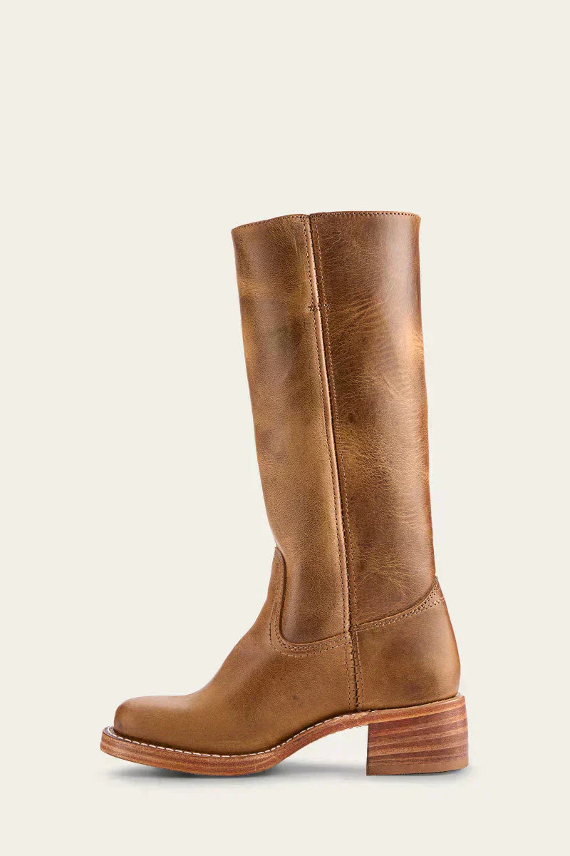 Wadenhohe Stiefel für Damen – Elegantes Modell mit geschlossener Spitze und Blockabsatz - 6 - Jasminaboutique.com