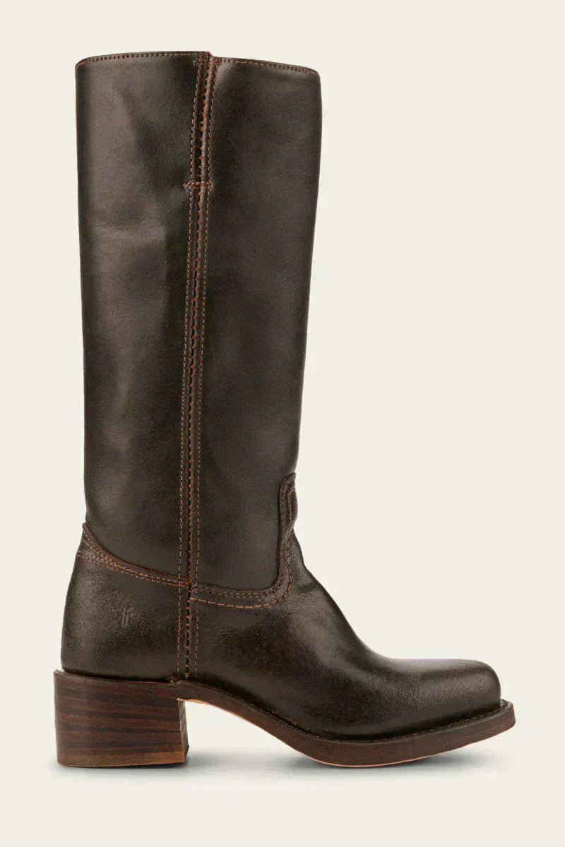 Wadenhohe Stiefel für Damen – Elegantes Modell mit geschlossener Spitze und Blockabsatz - 10 - Jasminaboutique.com