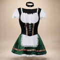 Dirndl dla kobiet, elegancki krój z bufiastymi rękawami - J&B; - 4 - Livia-Moda