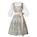 Sukienka dirndl damska z haftem i paskiem w talii | L&V - 1 - Livia-Moda
