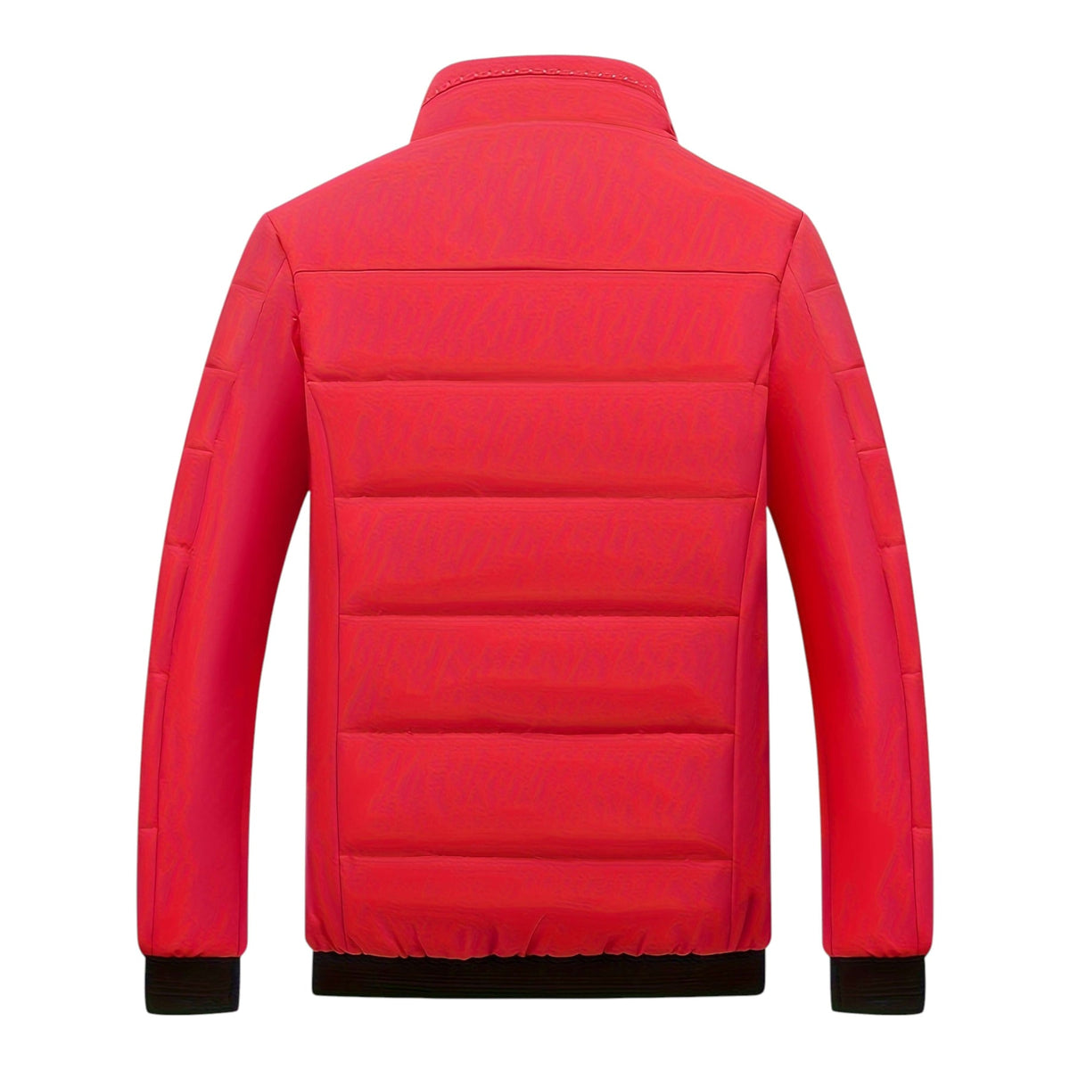 Men's Quilted Jacket with Stand-Up Collar and Zipped Pockets | M&B - 9 - Modern britwear