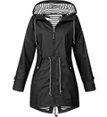 Kurtka damska z kapturem o luźnym kroju i praktycznymi detalami | L&V - 8 - Livia-Moda