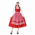 Dirndl Kleid Damen mit Puffärmeln und schwingendem Rock | A&Z - 2 - Atelier-Zofia