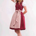 Dirndl Kleid Damen mit tailliertem Schnitt und schwingendem Rock | A&Z - 1 - Atelier-Zofia