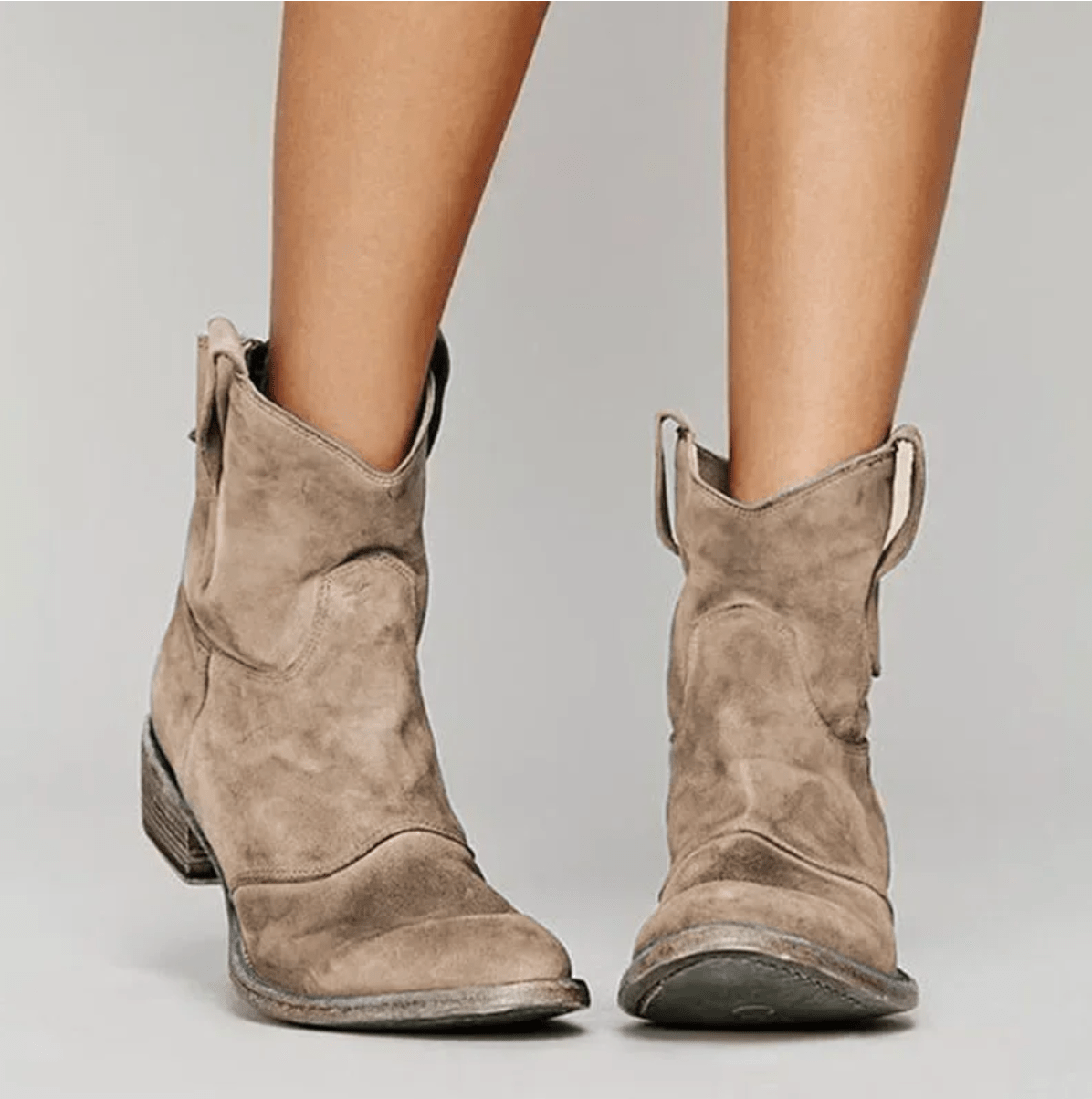 Stiefeletty damskie z nowoczesnym krojem i praktycznym zapięciem | L&V - 2 - Livia-Moda