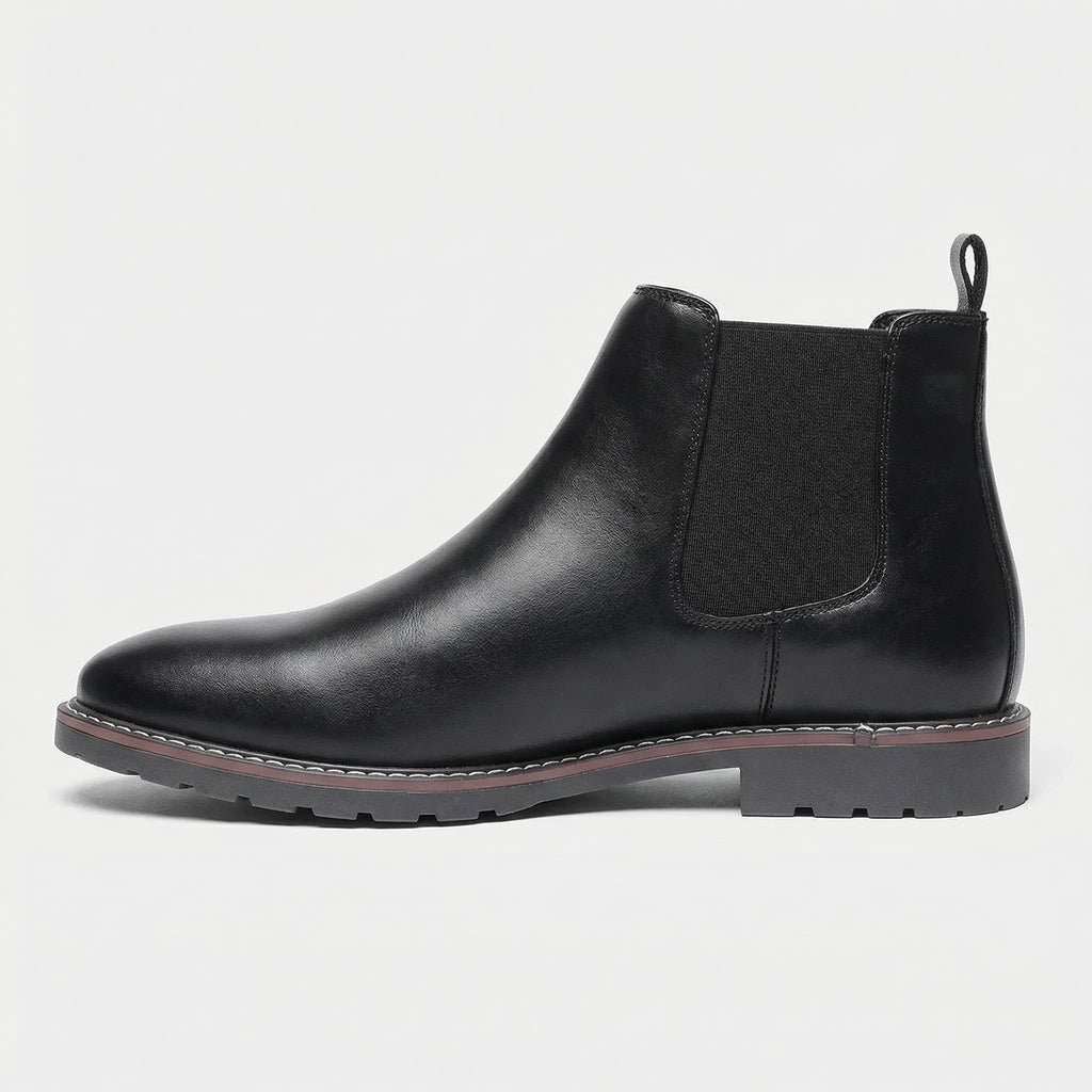 Herren Chelsea Boots mit elastischem Einsatz | A&B - 2 - Annoboutique