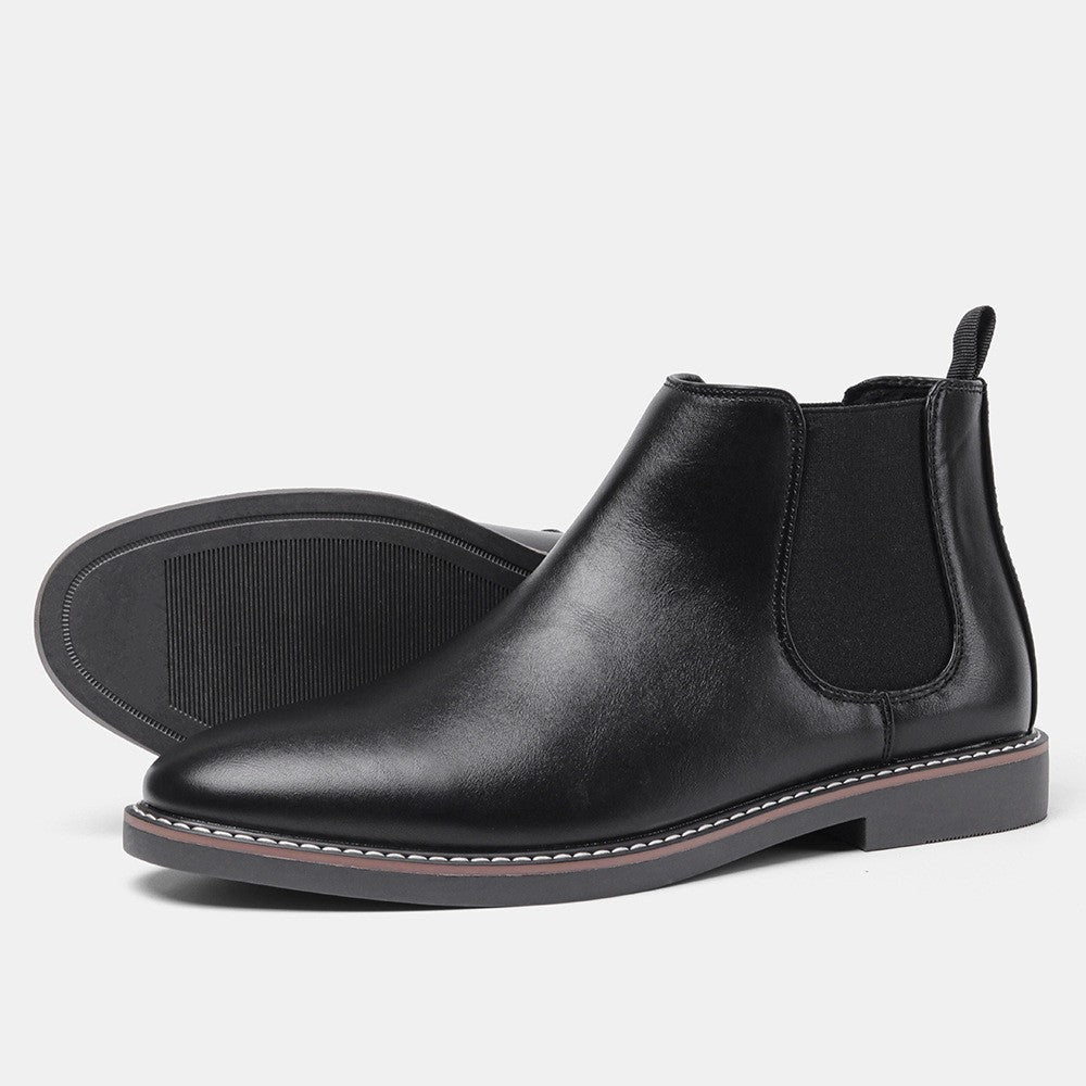 Herren Chelsea Boots mit elastischem Einsatz | A&B - 8 - Annoboutique