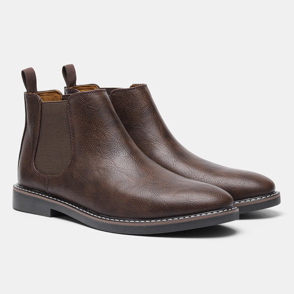 Herren Chelsea Boots mit elastischem Einsatz | A&B - 21 - Annoboutique