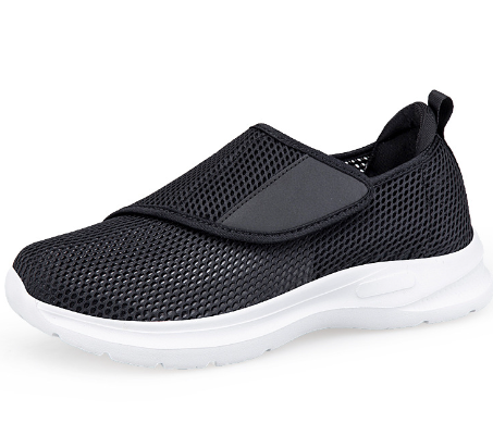 Regulowane buty komfortowe damskie - Extra szeroka forma i oddychająca siateczka - J&B - 2 - Livia-Moda