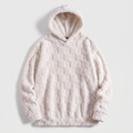 Hoodie damski z kapturem i unikalną strukturą | L&V - 2 - Livia-Moda