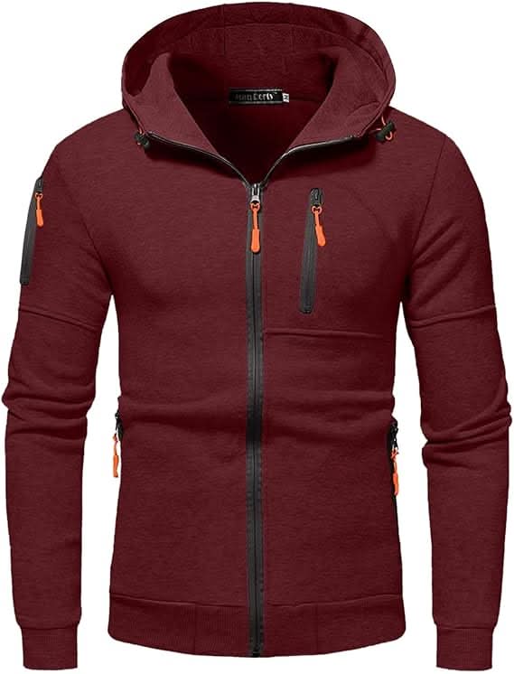 Hoodie męski z funkcjonalnym kapturem i kieszeniami | L&V - 9 - Livia-Moda
