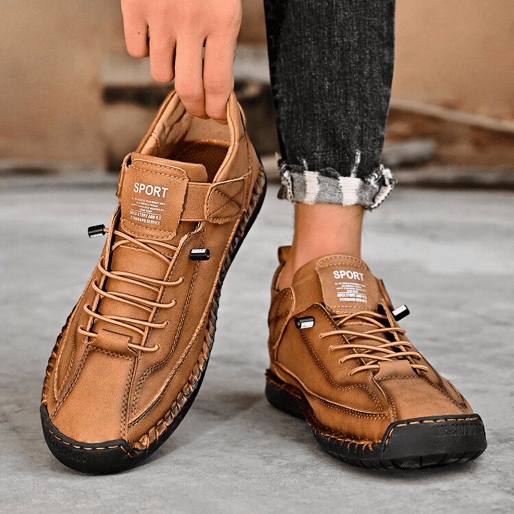 Męskie Buty Sportowe z praktycznym zapięciem i wygodnym krojem | L&V - 15 - Livia-Moda