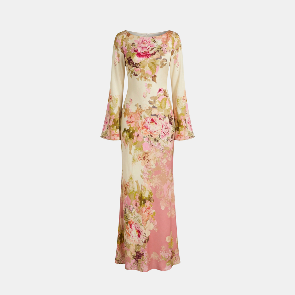 Clara – Long Sleeve Party Maxi Dress - Image 6