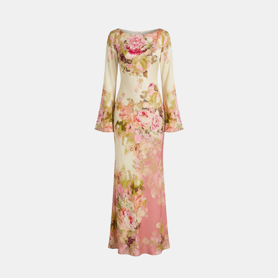 Clara – Long Sleeve Party Maxi Dress - Image 6