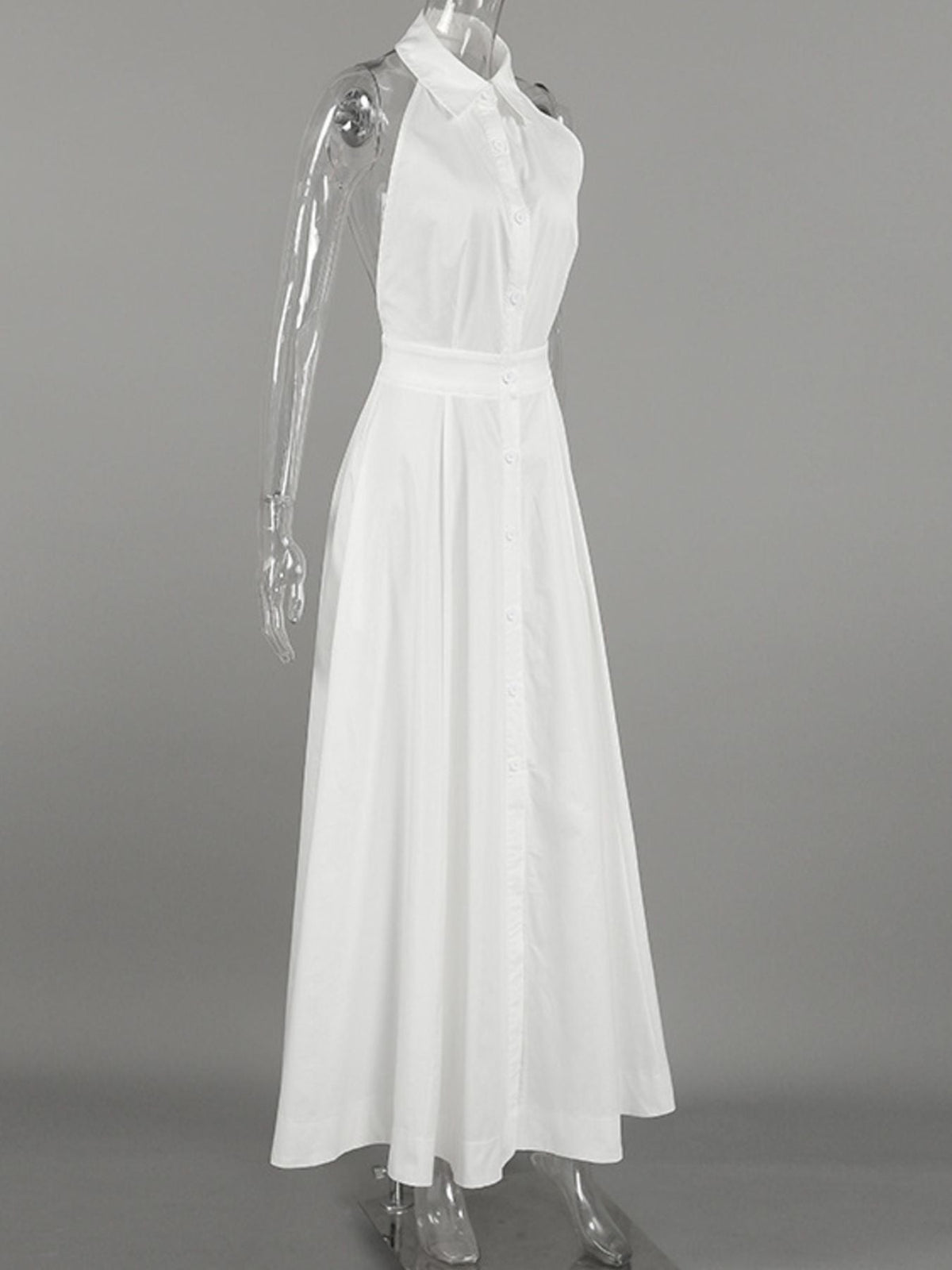 Nadine – Sleeveless Halter Dress - Image 7