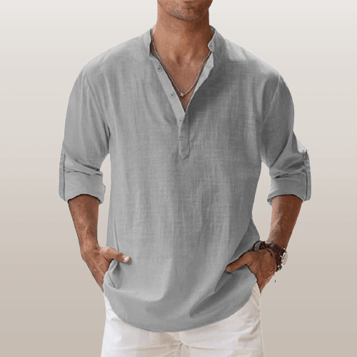 Oliver – Casual Button-Up Shirt - Image 10