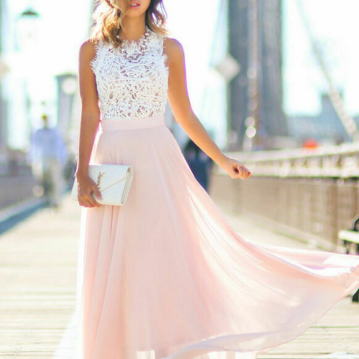 Alejandra – Elegancka damska sukienka maxi multistylowa