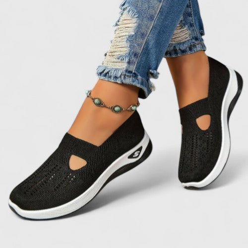 Emilia – Women Slip-On Mesh Walking Sneakers - Image 3