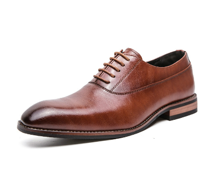 Matteo – Elegant Low Heel Formal Shoes - Image 3