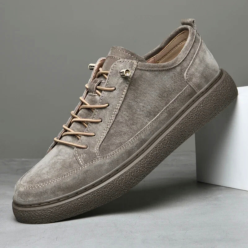 Oliver – Zamszowe sneakersy męskie o minimalistycznym designie