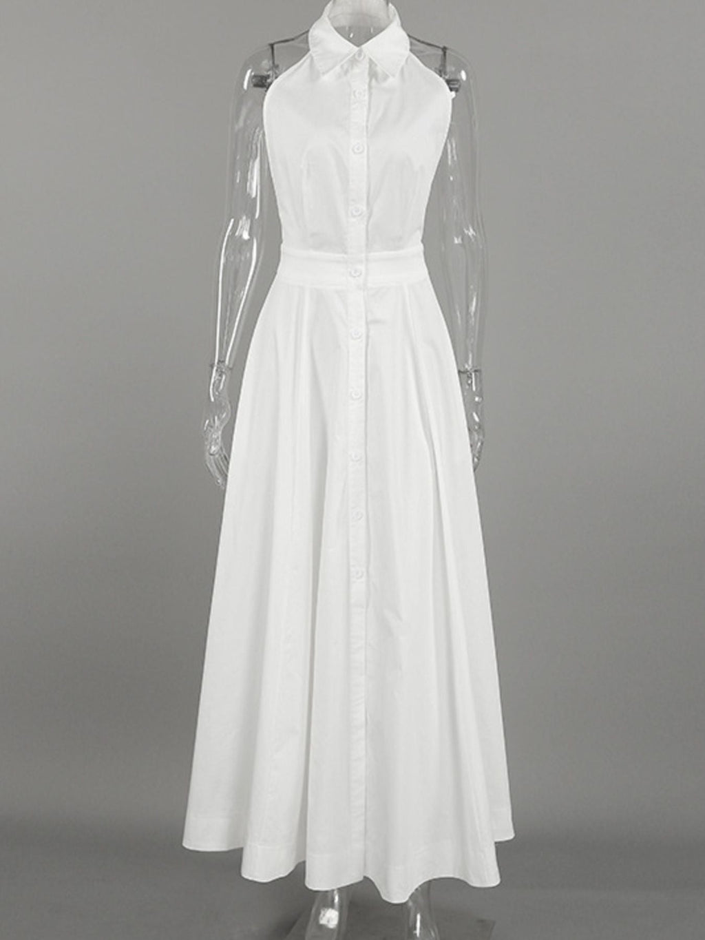 Nadine – Sleeveless Halter Dress - Image 5