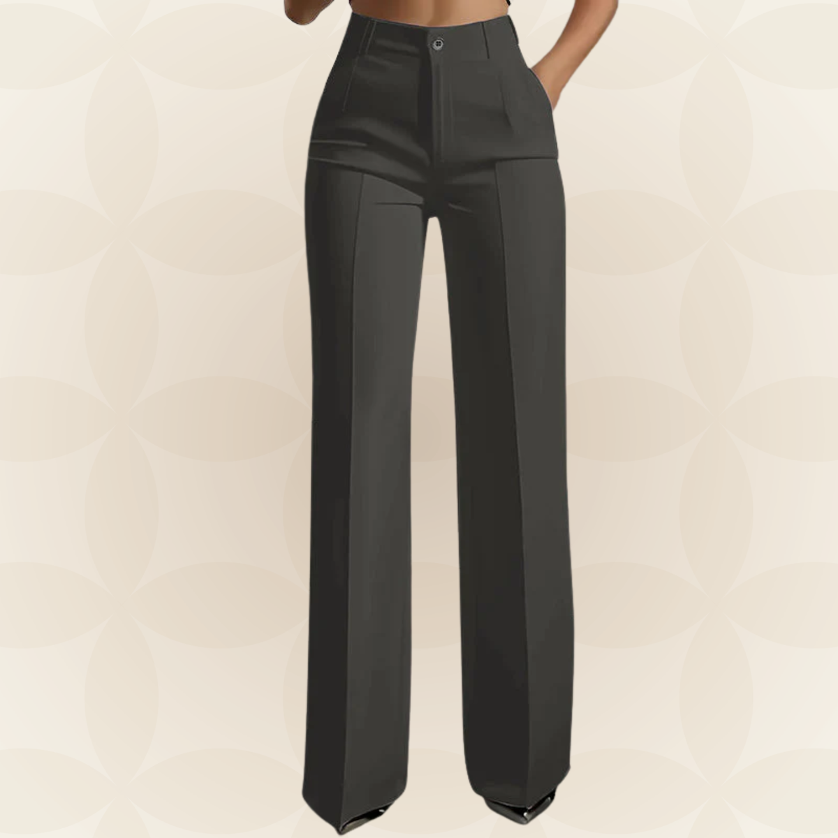 Karin – Elegant Wide-Leg Trousers - Image 5