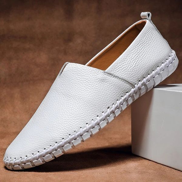 Sven – Pebbled-grain Slip-On Shoes - Image 3