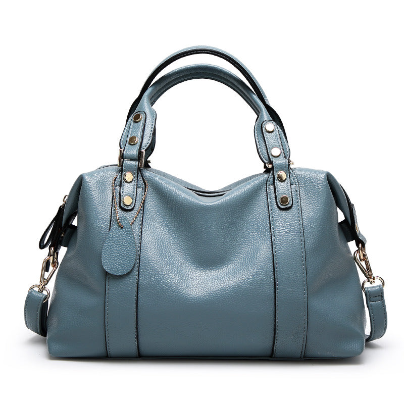 Adriana – Retro Boston Fashion Handbag - Image 7