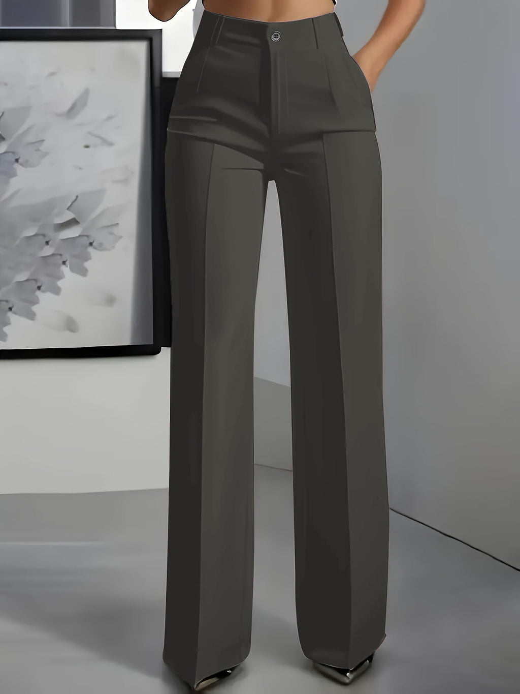 Frieda – Tailored High-waisted Trousers - Image 3