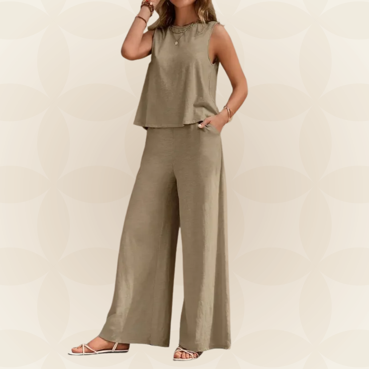 Cornelia – Chic wide-leg Summer Jumpsuit - Image 6