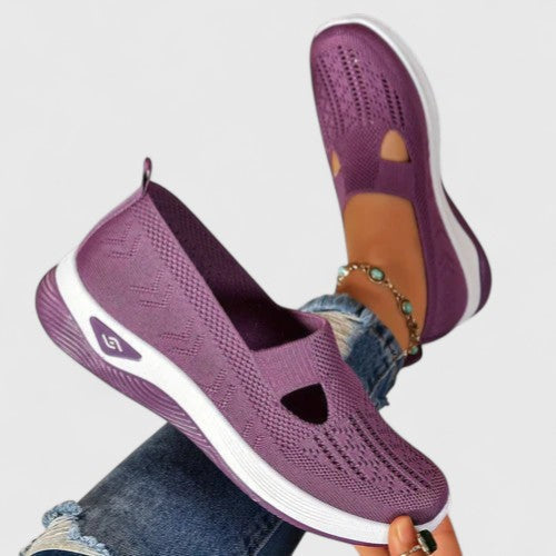 Emilia – Women Slip-On Mesh Walking Sneakers - Image 4