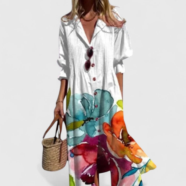 Audrey – Elegant Boho Dress - Image 2