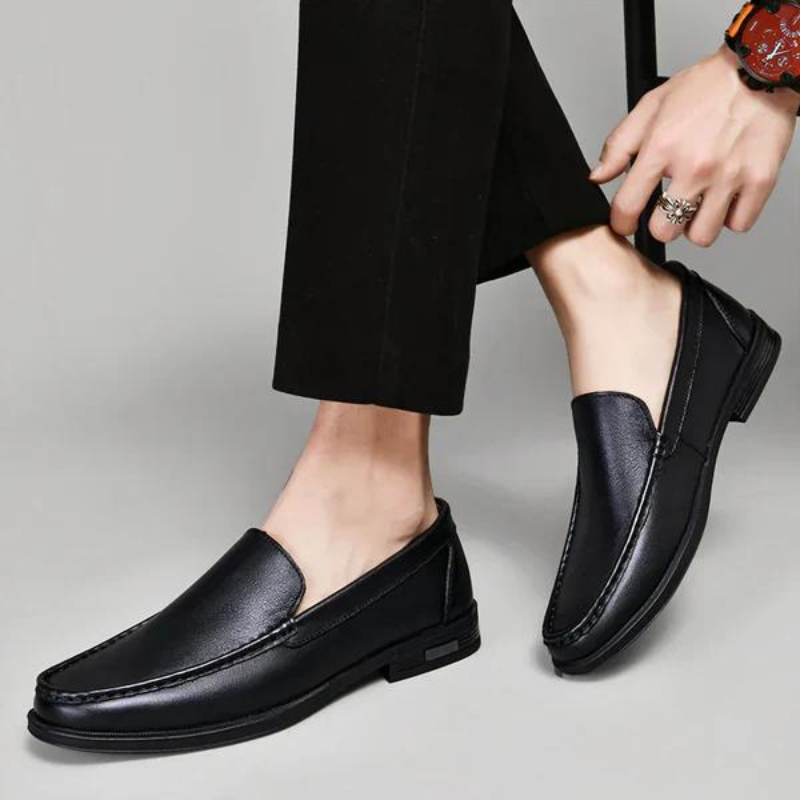 Lukas –  Soft Bottom Slip-On Loafers - Image 10