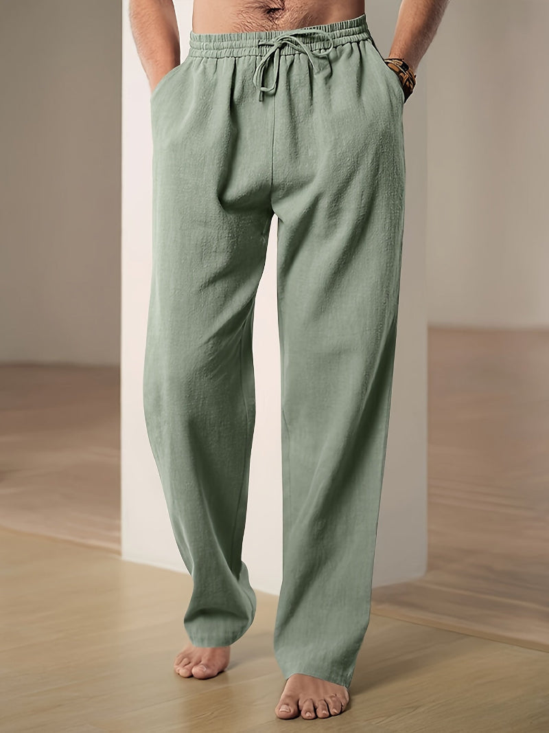 Matthias – Elastic Waist Drawstring Pants - Image 4
