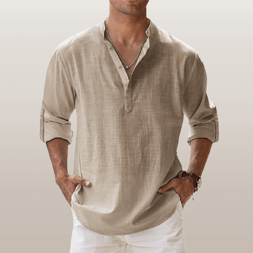 Oliver – Casual Button-Up Shirt - Image 6