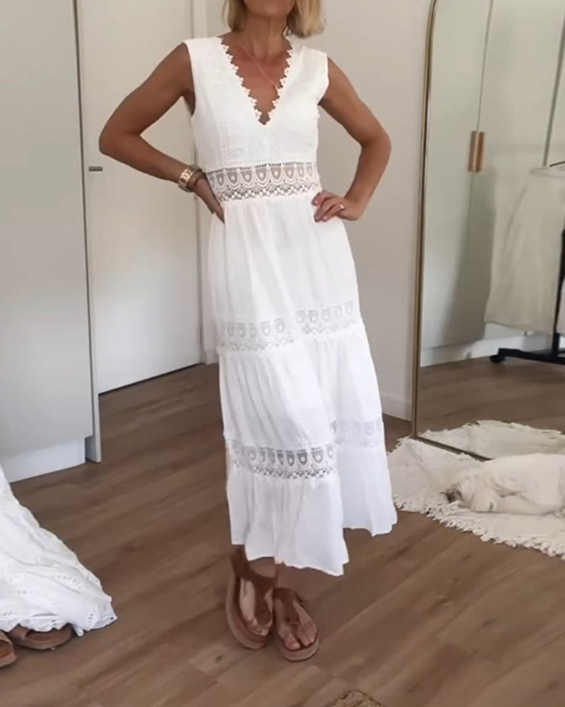 Johanna – Elegant Spring Midi  Dress for Women - Image 8
