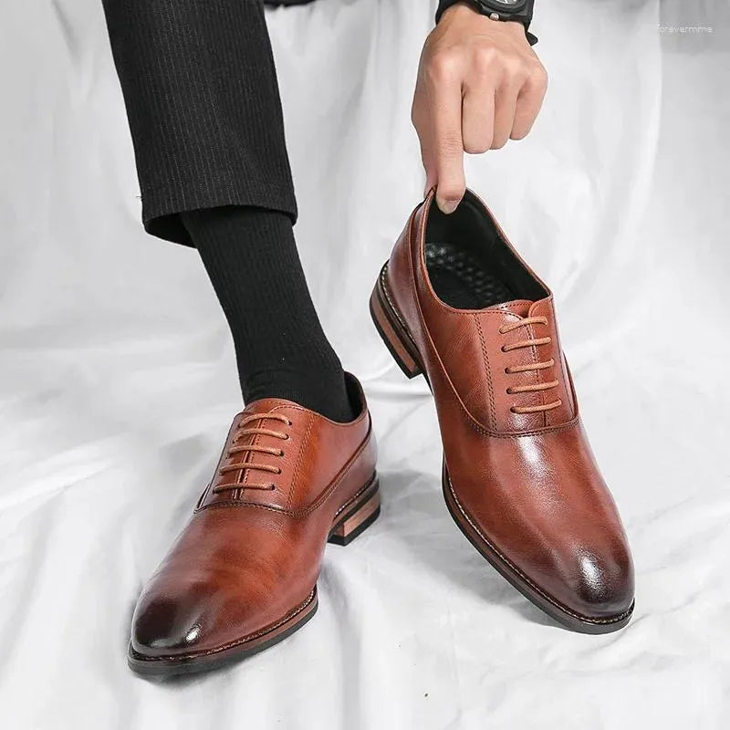 Matteo – Elegant Low Heel Formal Shoes - Image 5